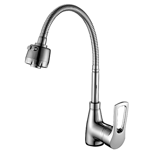 Смеситель для кухни Т40-26 с гибким изливом : фотография 1