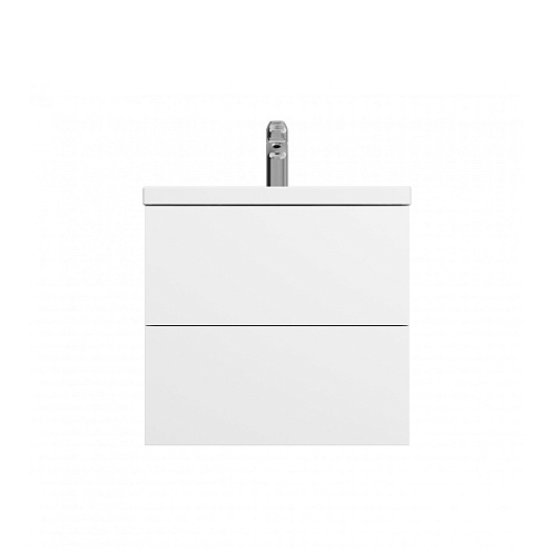 Тумба с раковиной 60 AM.PM Gem M90-FHX0602-WC0602WG подвесная белый глянец: фотография 1