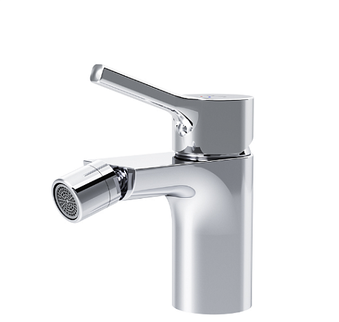 F85B83100 X-Joy S, смеситель д/биде излив 100 мм с д/к , хром, шт.: фотография 1