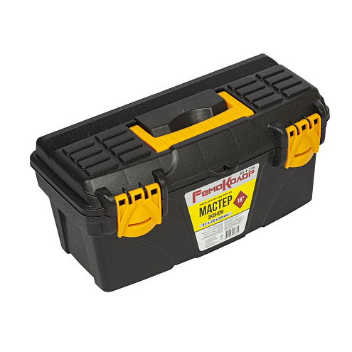 Ящик для инструмента "ЭКОНОМ" 410х220х200мм/16", РемоКолор: фотография 1