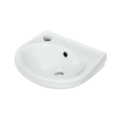 Умывальник-мини Sanita Лада белый с хром обрамлением: фотография 1