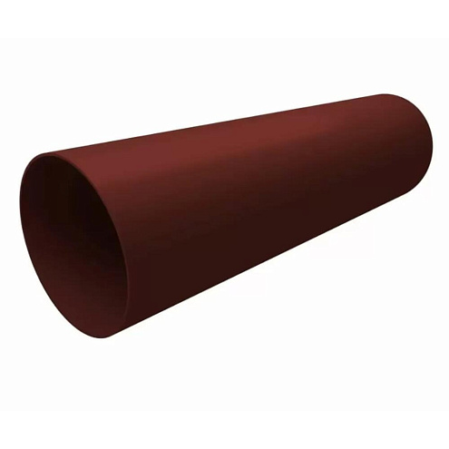 Труба ПВХ 3м шоколадная (RAL 8017), Grand Line: фотография 1