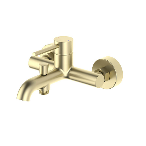 Смеситель для ванны Aquatek золото шлифованное AQ1340BG Европа: фотография 1