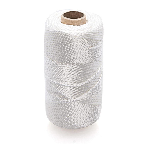 Нить полиамид крученая 187 текс белая, 250м: фотография 1