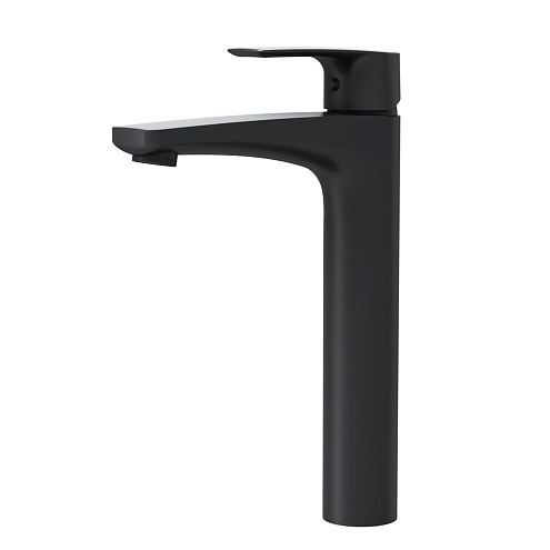 F90A92022 Gem, смеситель для умывальника высокий, черный, шт.: фотография 1