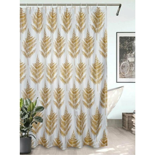 Занавеска-штора для ванн BATH Furtree beige, 180х180: фотография 1