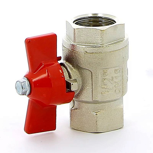 Кран шаровой 1/2" бабочка г/г ITAP IDEAL 092: фотография 1