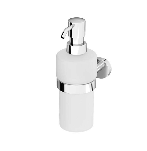 Дозатор для мыла настенный стеклянный AM.PM Sense L A7436900 хром: фотография 1