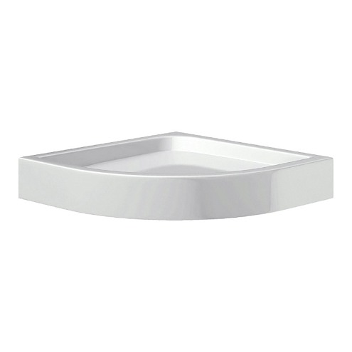 Поддон для душа 80х80 AM.PM Gem W90T-401-080W с сифоном, белый: фотография 1