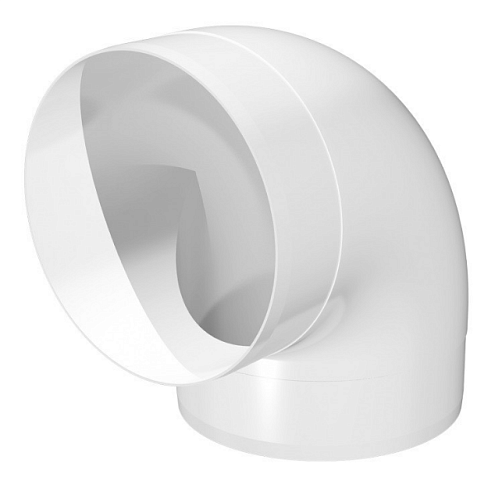 Круглое колено ЭВЕНТ D100 90° 100 ККП: фотография 1