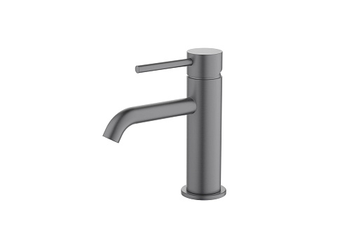 Смеситель для раковины 89 без донного клапана Aquatek оружейная сталь AQ1310BGM Европа: фотография 1