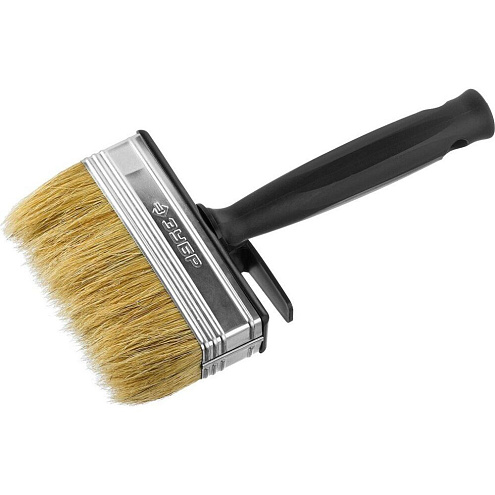 Кисть-макловица "Мини", 30х120мм, натуральная щетина, для всех ЛКМ, ЗУБР: фотография 1