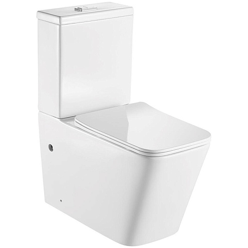 Унитаз-компакт напольный с бачком Aquatek Либра AQ1263-00 с сиденьем Soft Close: фотография 1