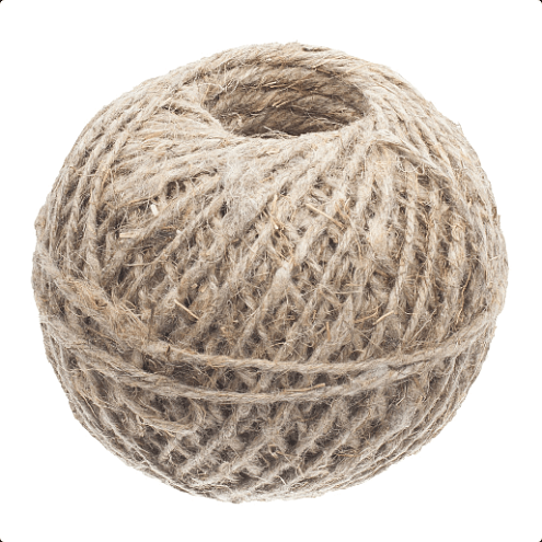 Шпагат джутовый 1120 текс,  90м: фотография 1
