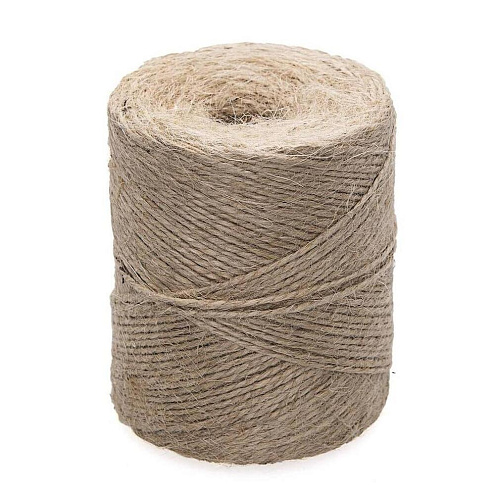 Шпагат джутовый крученый 1800 текс, 60м: фотография 1