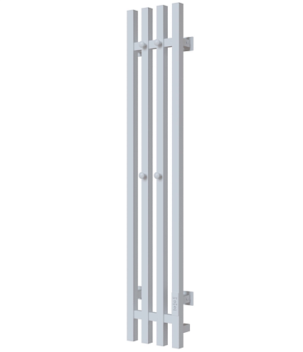 Полотенцесушитель Mixline Moon Quadro White 120/15 таймер, 206 Вт, электрический белый: фотография 1