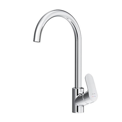 Смеситель для кухни AM.PM Like F8007700 высокий с каналом питьевой воды, хром: фотография 1