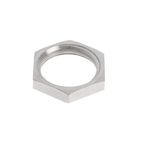 Контргайка латунная 1/2" никелированная STI: фотография 1