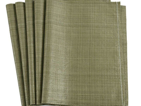 Мешок строительный зеленый, 55x95см: фотография 1