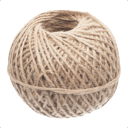 Шпагат джутовый 1120 текс,  45м: фотография 1