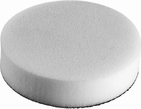 Полировальная насадка, поролон средней плотности на липучке, 30мм, d 125мм, STAYER: фотография 1