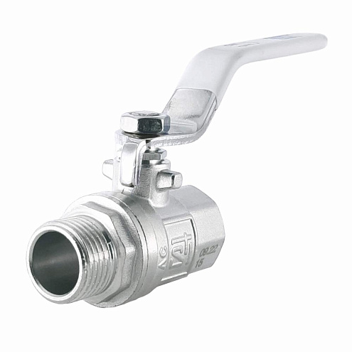 Кран шаровой 1/2" рычаг ш/г STI: фотография 1