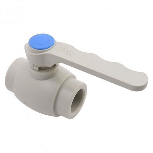 Кран пластиковый шаровой с ручкой 20 FV-plast: фотография 1