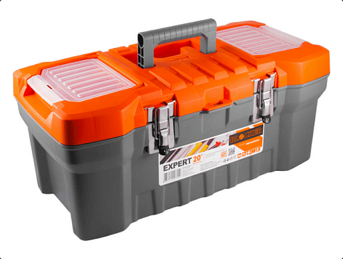Ящик для инструмента BLOCKER "ЭКСПЕРТ" 510х260х220мм/20", с металлическими заглушками: фотография 1