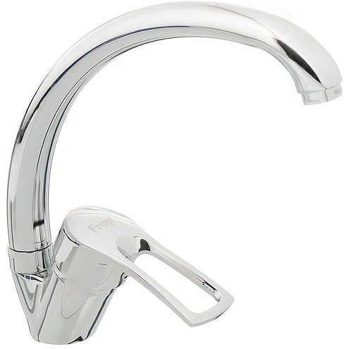 Смеситель для кухни 40к F41701-B FRAP c отв под гайку: фотография 1