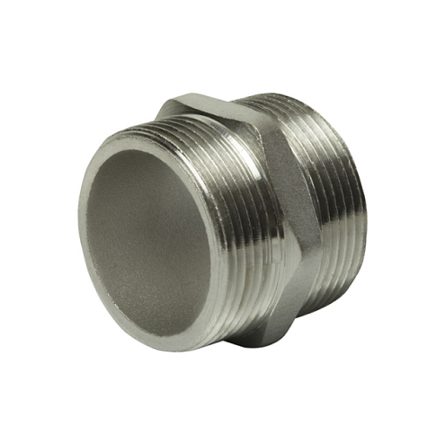 Ниппель 1 1/2" никель VRT: фотография 1