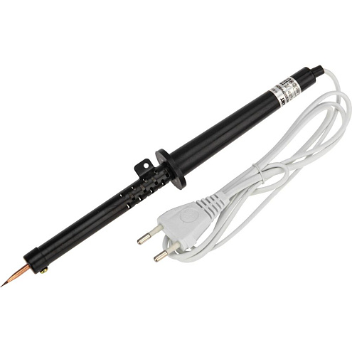 Паяльник ПП 220В 25Вт пластиковая ручка ЭПСН Rexant 12-0225-1: фотография 1