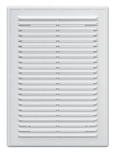 Вентиляционная решетка 1825Р сетка, разъемная, наклонные жалюзи ERA: фотография 1