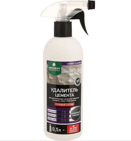 Удалитель цемента CEMENT CLEANER 1:1, 0,5л : фотография 1