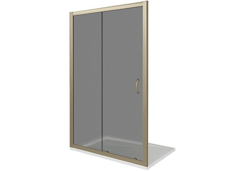 Душевое ограждение JAZZE WTW-140-B-BR: фотография 1