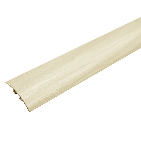 Порог стык со скрытым креплением 30мм 0,9м Груша белая: фотография 1