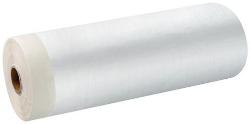 Защитная пленка с бумажной малярной лентой 2700мм х 16м, высота рулона 200мм Color Expert : фотография 1