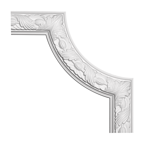 Угловой элемент 1.52.348 размер 250х25х250 мм: фотография 1