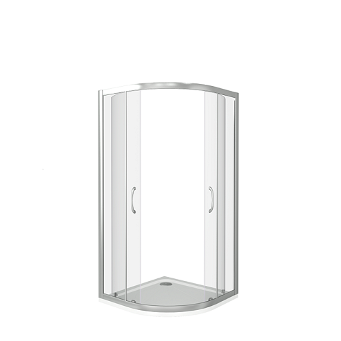 Душевой уголок LATTE R-100-G-WE : фотография 1