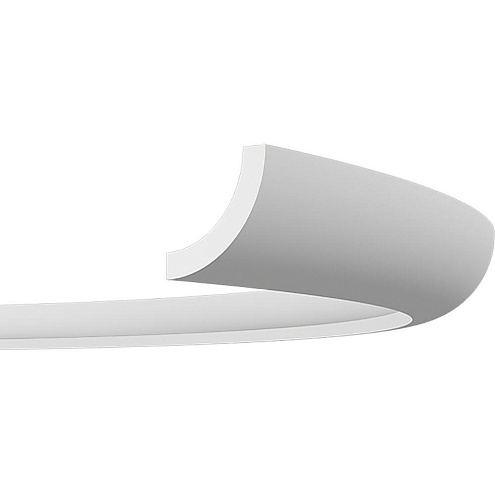 Карниз 1.50.225flex для скрытого освещения размеры 54х58х2000 мм: фотография 1