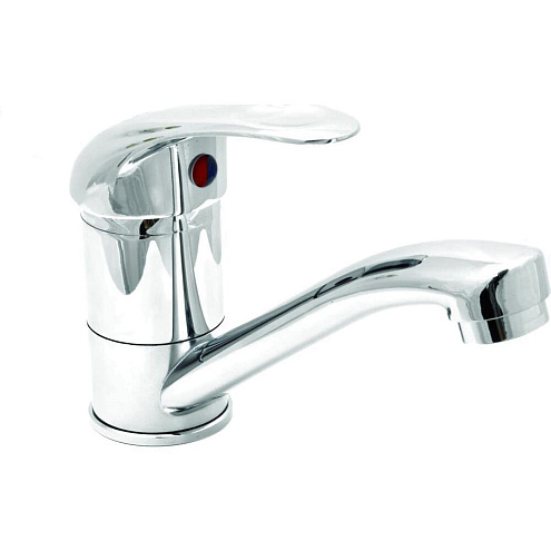 Смеситель Кухня SANTREK AQUA-765  "STANDART" шар. d-35 SB75 короткий нос: фотография 1