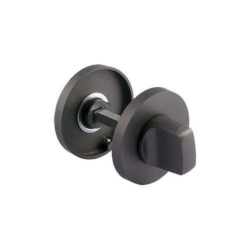 Накладка под фиксатор НОРА-М Slim НФ-А графит круглая: фотография 1