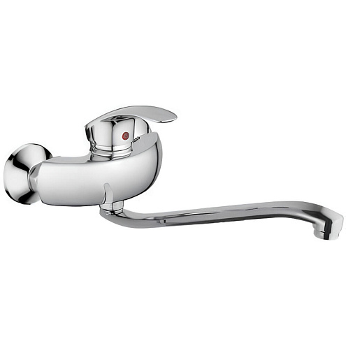 Смеситель для кухни 40к F4621 FRAP настенный: фотография 1