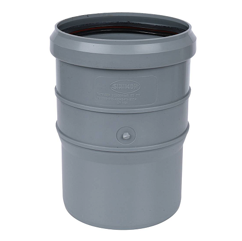Патрубок компенсационный удвоенной длины 110 Синикон Стандарт : фотография 1