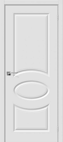Дверь эмаль Скинни-20 Whitey  2000х900: фотография 1