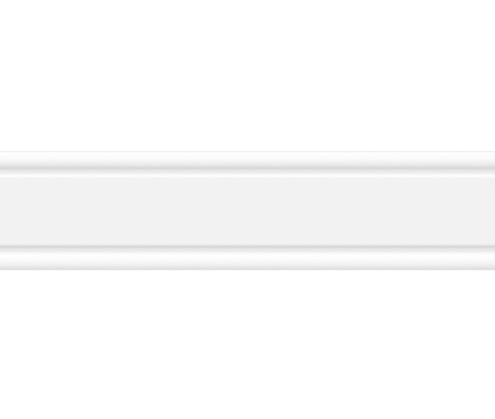 Бордюр 25х6 Керамик белый: фотография 1