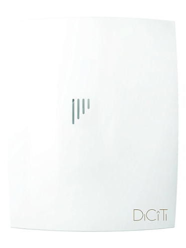 Вентилятор D100 BREEZE 4C, осевой вытяжной с обратным клапаном DICITI: фотография 1