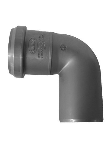 Отвод 40х87° Синикон Стандарт : фотография 1