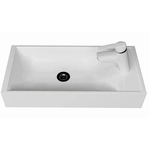 Раковина Серенити 40 накладная 396х228х90: фотография 1