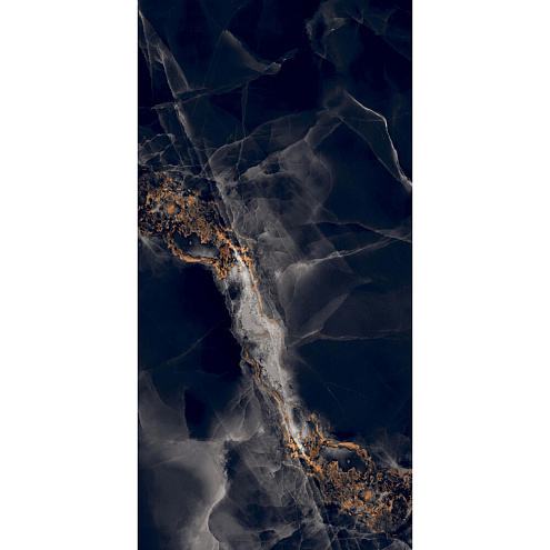 Керамогранит 60х120 Paradise черный суперполировка GT120604305HPR : фотография 1