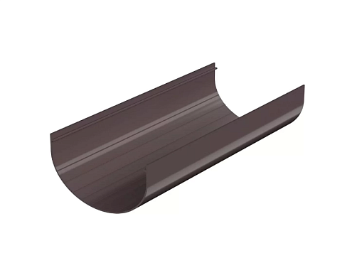Желоб водосточный Технониколь Оптима 120/80 темно-коричневый 3м: фотография 1